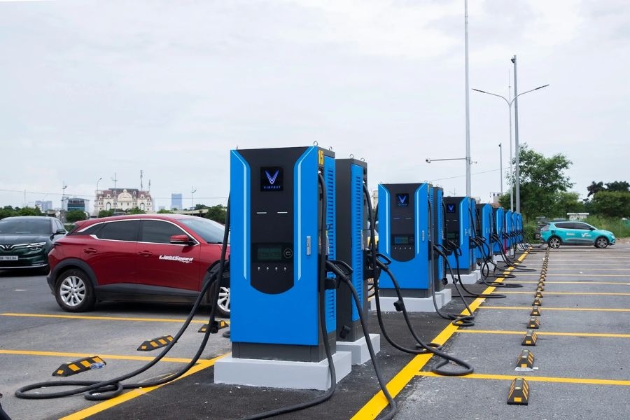 Hệ thống trạm sạc phủ rộng toàn quốc